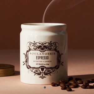 NWT Boulangerie Jar Candle Espresso (Gourmand Coffee):